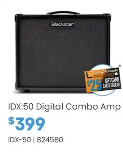 Long & McQuade IDX:50 Digital Combo Amp offer
