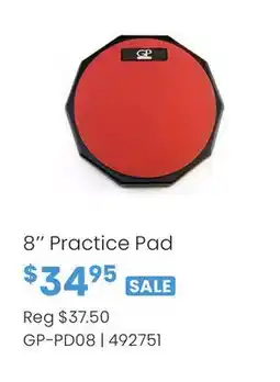 Long & McQuade 8 Practice Pad offer