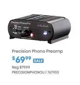 Long & McQuade Precision Phono Preamp offer