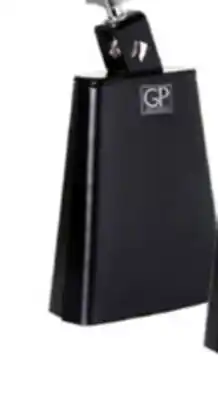 Long & McQuade 5 inch All Metal Cowbell - Black offer
