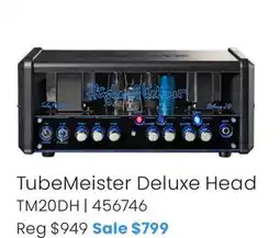 Long & McQuade TubeMeister Deluxe Head offer