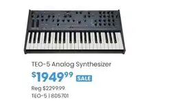 Long & McQuade TEO-5 Analog Synthesizer offer