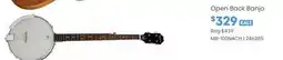 Long & McQuade Open Back Banjo offer