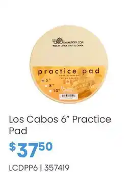 Long & McQuade Los Cabos 6 Practice Pad offer