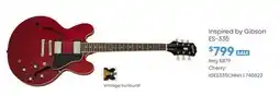 Long & McQuade Inspired by Gibson ES-335 offer