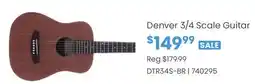 Long & McQuade Denver 3/4 Scale Guitar offer