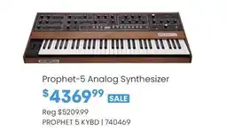 Long & McQuade Prophet-5 Analog Synthesizer offer