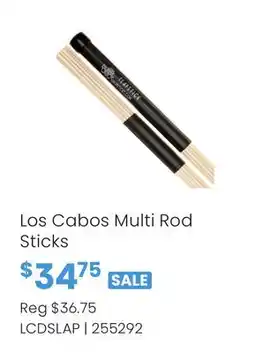 Long & McQuade Los Cabos Multi Rod Sticks offer