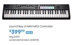 Long & McQuade Launchkey 61 MK4 MIDI Controller offer