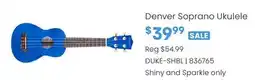 Long & McQuade Denver Soprano Ukulele offer