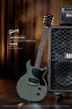 Long & McQuade Gibson Les Paul Junior Double Cut offer