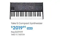 Long & McQuade Take 5 Compact Synthesizer offer