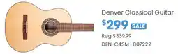 Long & McQuade Denver Classical Guitar offer
