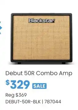 Long & McQuade Debut 50R Combo Amp offer