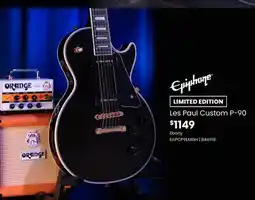 Long & McQuade Les Paul Custom P-90 offer