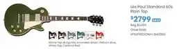 Long & McQuade Les Paul Standard 60s Plain Top offer