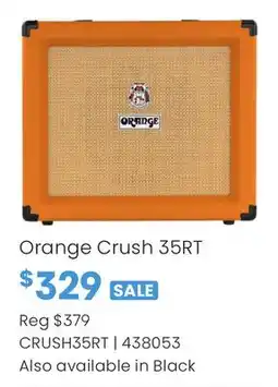 Long & McQuade Orange Crush 35RT offer