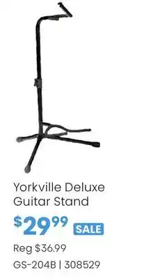 Long & McQuade Yorkville Deluxe Guitar Stand offer