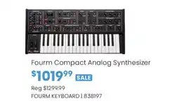 Long & McQuade Fourm Compact Analog Synthesizer offer