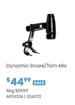 Long & McQuade Dynamic Snare/Tom Mic offer