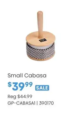 Long & McQuade Small Cabasa offer