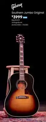 Long & McQuade Southern Jumbo Original offer