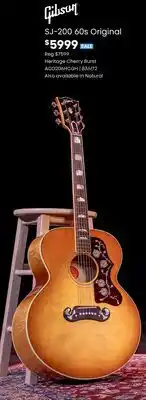 Long & McQuade SJ-200 60s Original offer