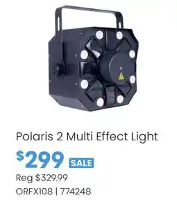 Long & McQuade Polaris 2 Multi Effect Light offer