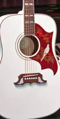 Long & McQuade Dove Studio Acoustic/Electric Guitar with Gigbag - Alpine White offer