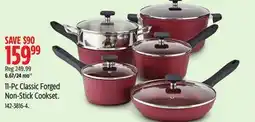Canadian Tire Paderno 11-Pc Classic Forged Non-Stick Cookset offer