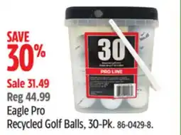 Canadian Tire Eagle Pro Recycled Golf Balls, 30-Pk offer