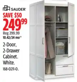 Canadian Tire 2-Door, 2-Drawer Cabinet offer