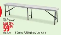 Canadian Tire 6´ Centre-Folding Bench offer