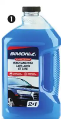 Canadian Tire Simoniz 2-in-1 Car Wash & Wax offer