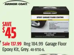 Canadian Tire Garage Floor Epoxy Kit offer
