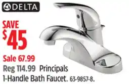 Canadian Tire Principals 1-Handle Bath Faucet offer