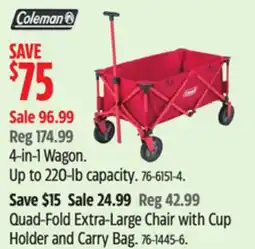 Canadian Tire 4-in-1 Wagon offer
