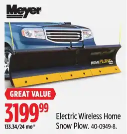 Canadian Tire Electric Wireless Home Snow Plow offer