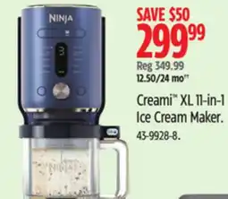 Canadian Tire Ninja Creami XL 11-in-1 Ice Cream Maker offer
