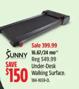 Canadian Tire Under-Desk Walking Surface offer