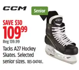 Canadian Tire Tacks A27 Hockey Skates offer
