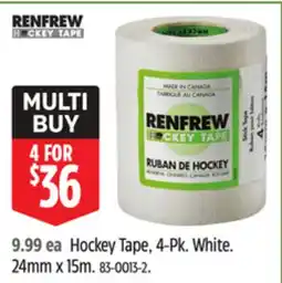 Canadian Tire Hockey Tape, 4-Pk offer