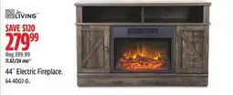 Canadian Tire 44˝ Electric Fireplace offer