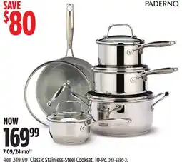 Canadian Tire Classic Stainless-Steel Cookset offer