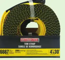 Canadian Tire MotoMaster 20,000-lb 4' x 30' Recovery Strap offer