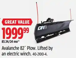 Canadian Tire Avalanche 82˝ Plow offer