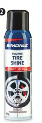 Canadian Tire SIMONIZ Foaming Car Tire Shine Spray offer