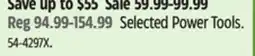 Canadian Tire Selected Power Tools offer