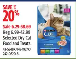 Canadian Tire Selected Dry Cat Food and Treats offer