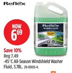 Canadian Tire 45°C All-Season Windshield Washer Fluid offer